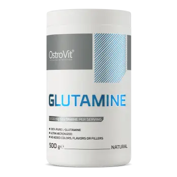 Ostrovit Glutamina 500g | Suplemento Puro para la Recuperación Muscular y Mejora del Rendimiento | Ideal para Deportistas y Entrenamientos Intensos - 1