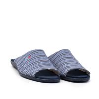 Zapatillas de estar por casa hombre CABRERA 9665 MARINO PALA RAYAS PIRUN MARINO 35120 25V - details 0