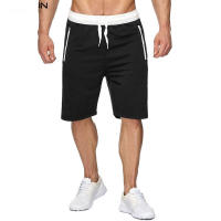 Nuevos Shorts De Running Para Hombres Verano 2024 Color Sólido Con Cinturón Ajustable Y Bolsillo Con Cierre De Cremallera Pantalones Casuales Y Rectos Ligeros De Poliéster - details 2