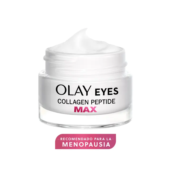 Olay Collagen Peptide MAX Crema Contorno De Ojos, Con Péptido De Colágeno, Niacinamida Con Una Pureza Del 99% Y Doble Péptido*, Hidrata, Fortalece Y Restaura, Recomendada Para La Piel Durante La Menopausia 15 ml. - 1