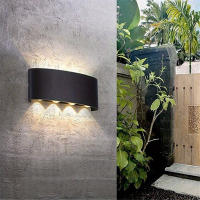 Lámpara De Pared LED Impermeable Para Exterior Luz De Jardín AC85-265 2W-10W Decoración De Habitaciones Para Dormitorio Sala De Estar Escaleras - details 9