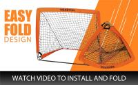 Juego De 2 Redes De Fútbol Para Niños Puerta De Fútbol Portátil Pop up Para Juegos Al Aire Libre Y Interior Práctica De Fútbol En El Jardín - details 0