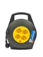EXTRASTAR ENRROLLADOR ELÉCTRICO CABLE REEL 4 BASES , CHASIS Y BASE DE CONEXIONES EN PLÁSTICO PP 10M 5M - details 1