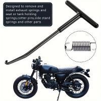 Herramienta De Instalación De Escapes De Motocicleta Con Gancho En S Y Palanca Herramienta De Agarre Para Tubo De Escape - details 2