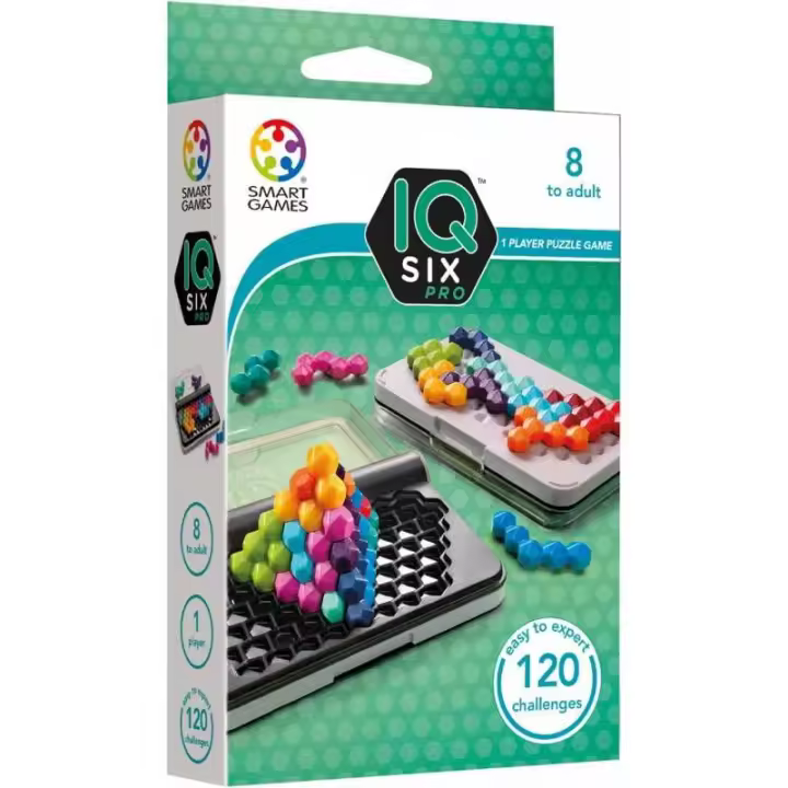 Juego de Mesa Rompecabezas IQ Six Pro de Lúdilo - 120 Desafíos - 1