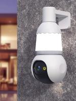 Cámara IP Tuya 5MP Wifi PTZ Bombilla Luz Inteligente Vigilancia Doméstica Inalámbrica Con Audio Bidireccional Monitor De Bebé Automática De Seguimiento - details 8