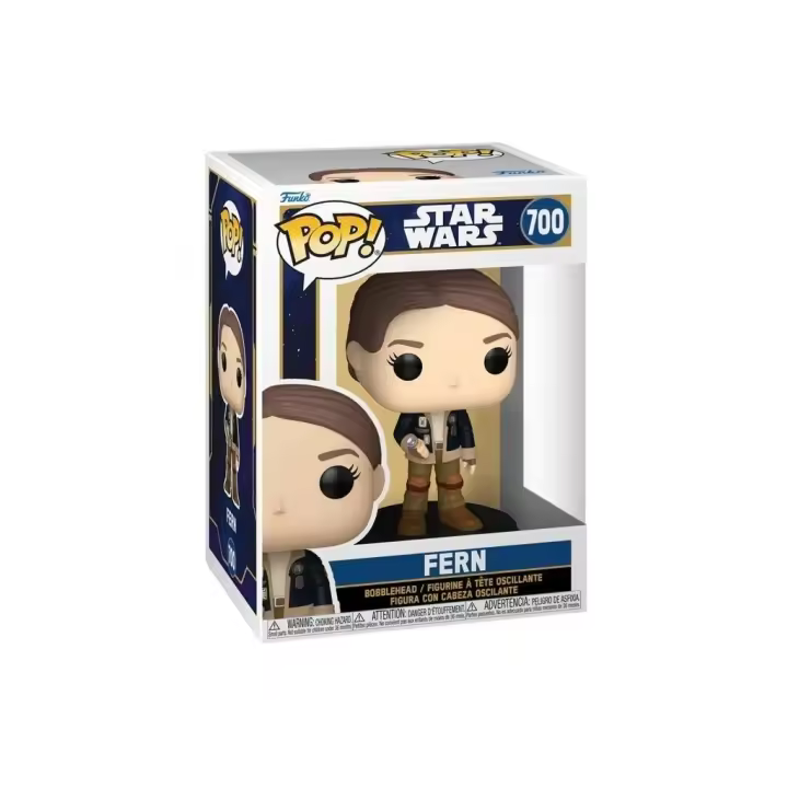 Funko Pop Star Wars Skeleton Crew Figura Fern con Cabeza Oscilante - 1