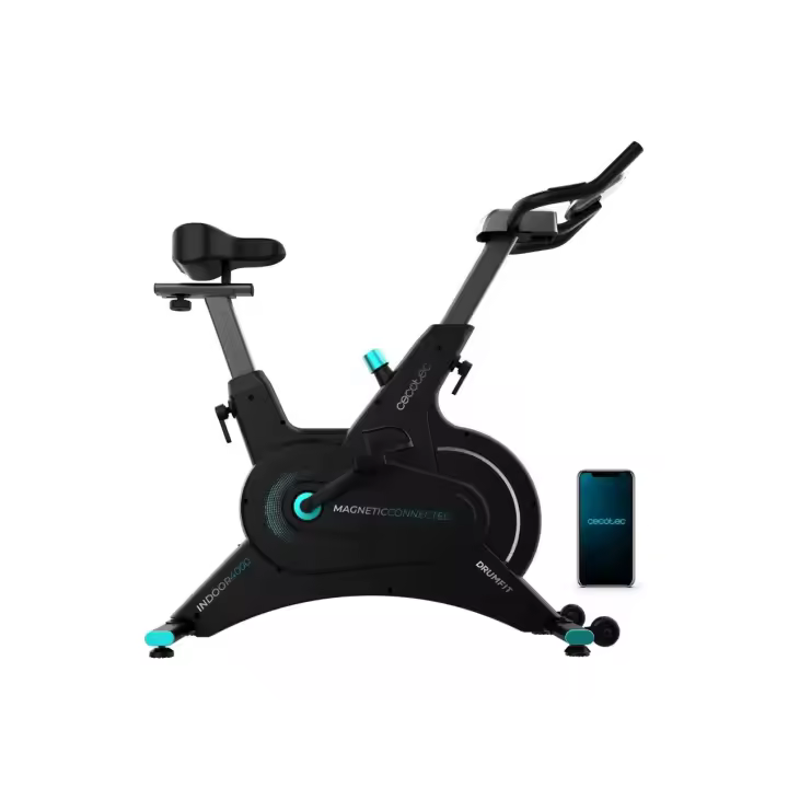 CECOTEC 07212 Bicicleta Indoor Drumfit 10000: Entrenamiento Magnético y Conectado en Casa - 1