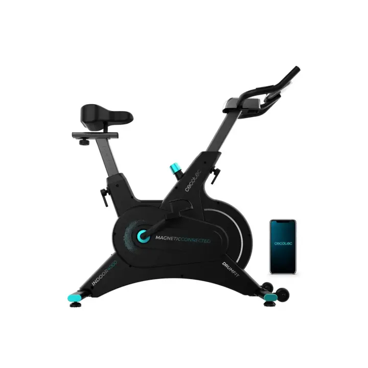 CECOTEC 07212 Bicicleta Indoor Drumfit 10000: Entrenamiento Magnético y Conectado en Casa - 1