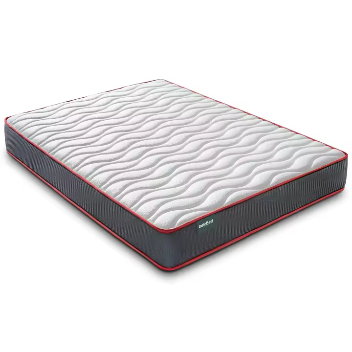 Colchón Viscoelástico Reversible beloBed Invierno Verano Altura 18 cm Firmeza Media - Resistente, Transpirable y Cómodo - Varias Medidas ComfortFusion - 1