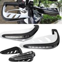 Protector De Manija De Freno Para Motocicleta Scooter Mópido Con Luz LED Y Agujeros De Aire Guía Paquete De 1 Pares - details 3