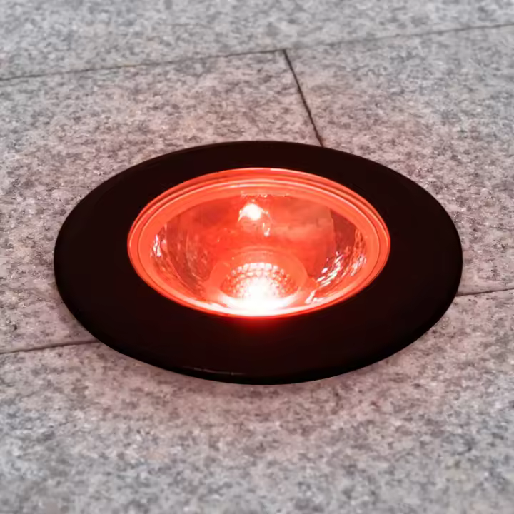 Barcelona LED Foco LED empotrable en suelo - RGB - 12W - IP67 - 12VDC - 1