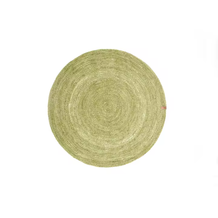 Parentesi Quadra - ALFOMBRA VINTAGE UNICOLOR VERDE PISTACHO - 1