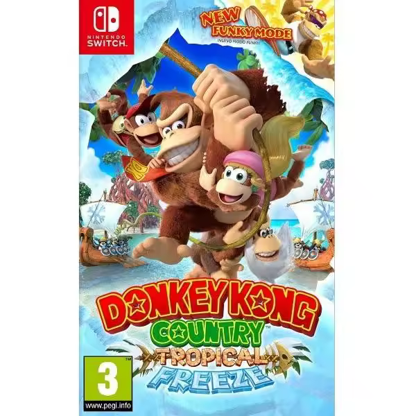 Donkey Kong Country Tropical Freeze PAL España Nintendo Switch Nuevo Precintado Envio en menos de 24 horas - 1