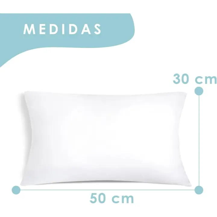 Relleno de almohada de fibra hueca de silicona: suave, hipoalergénico, alta resiliencia (paquete de 2/4/6) almohada cervical, Diseño hipoalergénico, se puede utilizar como almohada decorativa en el dormitorio, la sala de estar y el automóvil. - 1