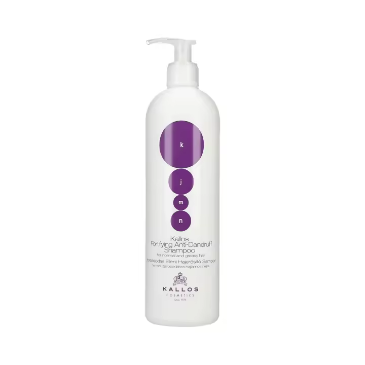 Kallos Champú Fortificante Anticaspa Kjmn 1000ml para Cabello Normal y Graso - 1