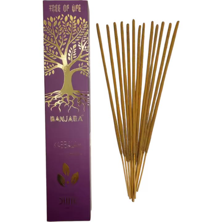 Incienso Árbol Kabbalah BANJARA Árbol de la Vida - Tree of Life Botanical - Cajita de 15gr. de Incienso Masala - 1