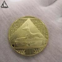 Moneda Commemorativa Anubis Y Águila Decoración Para El Hogar Regalo Moneda De Metal Estilo RELIGIOUS Tema PYRAMID - details 16