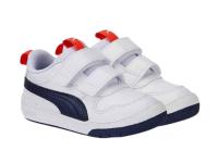 Zapatillas Puma Multiflex Velcro Blanco-Marino Niños 380741 11 - Calzado Deportivo para Actividades Diarias - details 0