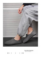 Zapatillas De Invierno MAEDEF Para Hombres Y Mujeres Ligeras Y Cálidas Con Plush Para Dormitorio Zapatos De Tela De Algodón Ajuste True to Size Material De Suela De Goma - details 8