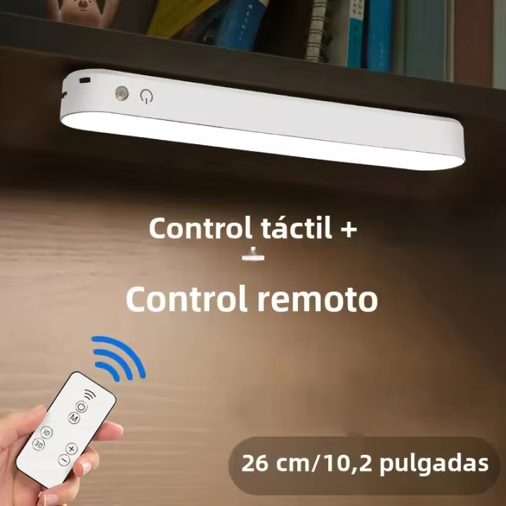Lámpara De Mesa LED Con Luz Nocturna Recargable Por USB Magnética Y Ajustable Para Estudio Oficina Lectura Y Dormitorio - 1