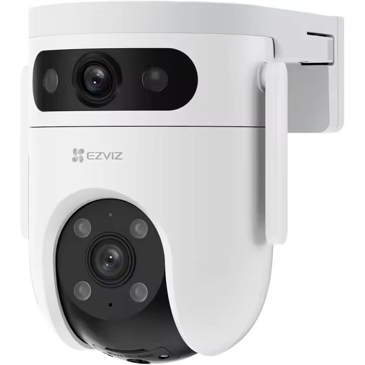EZVIZ H9C Cámara de Vigilancia WiFi Exterior 6MP con Doble Lente 2K+2K, Visión 360°, Visión Nocturna en Color, Detección Inteligente de Personas y Vehículos, Seguimiento Automático, Audio Bidireccional y Modos de Patrulla Inteligente - 1