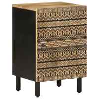 vidaXL Mueble de baño madera maciza de mango 38x33,5x58 cm - details 0