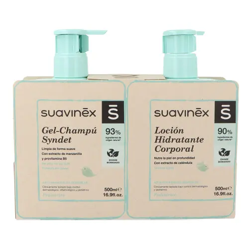 Suavinex Duplo Locion 550Ml + Gel Syndet 500Ml - 1
