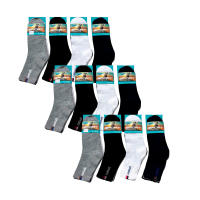 Set de 3 o 12 Calcetines 18 Estilos Diferentes De Calcetines Sneaker Longitud Media, Tamaño Universal: Hombres 40-46 o Mujeres 35-40, Transpirables y Cómodos para Hombre y Mujer Multicolor (Color Al Azar, No Se Puede Elegir) - details 16