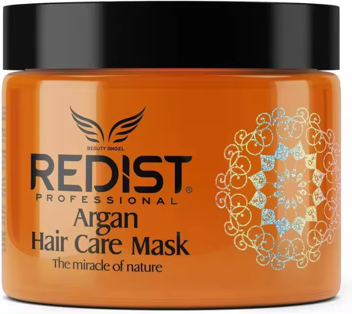 Redist Argan Hair Care Mask 500ml | Intense Moisture & Shine for Healthy Hair - 1