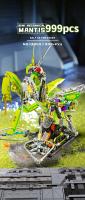 Juego De Construcción Mecánica Creativo 2024 Set De Mantis Insecto Vida Con Estándar Y Luces Bloques De Animal World Regalo Para Niños - details 0