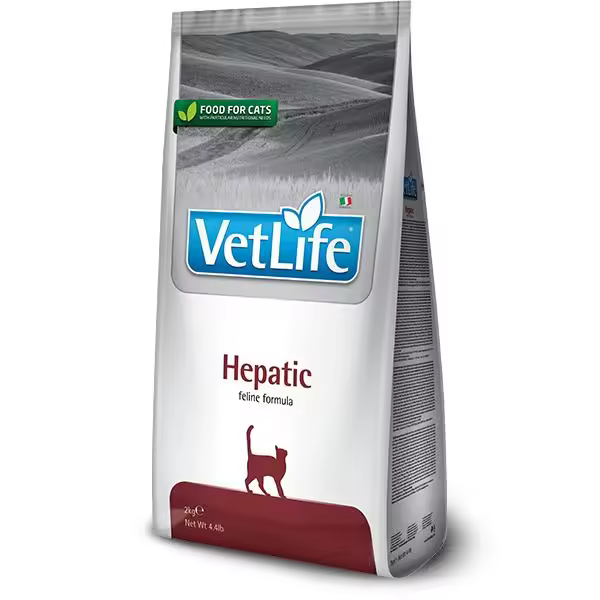 FARMINA VET LIFE CAT HEPATIC 400GR / adecuado para el soporte de la función hepática en caso de insuficiencia hepática crónica - 1