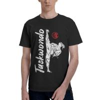 Camiseta De Algodón Vintage Para Hombre Taekwondo Jiu Jitsu Estampado Manga Corta Casual Y Cómoda Tallas Grandes - details 4