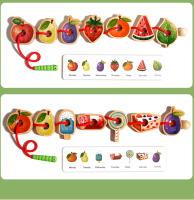Juguetes De Madera Para Bebés Juego De Hilo De Aprendizaje Sensorial Montessori Educativo Para Niños Entre 3 Y 6 Años - details 4