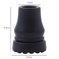 Patinete De Goma Para Pala De Camuflaje 16-22mm Antideslizante Protector De Punta De Bastón De Caminata Escalada Senderismo - details 3