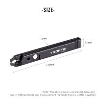 Herramienta Multifuncional TOOPRE Para Bicicleta Con Velcro Y Abrazadera Para Reparación De Neumáticos Y Cadena De MTB Y Carretera - details 10