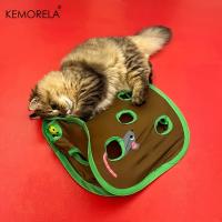 Juguete Interactivo Para Gatos KEMORELA Juego De Búsqueda Y Escondite Con 9 Agujeros Túnel De Mouse Para Inteligencia Y Entretenimiento De Los Gatos - details 5