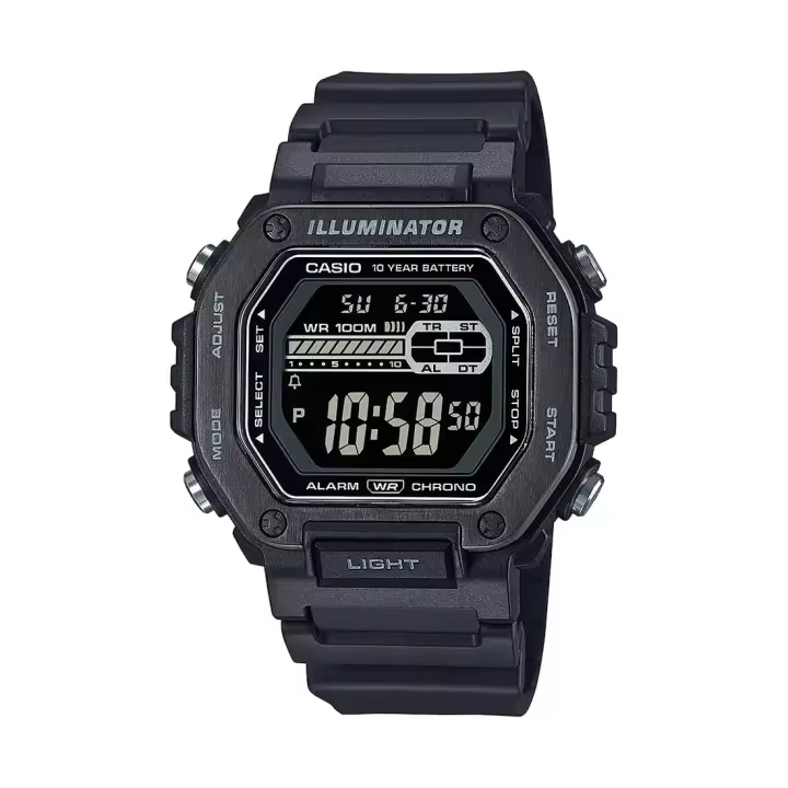 Reloj Casio MWD-110HB-1BVEF para hombre con correa de resina - 1