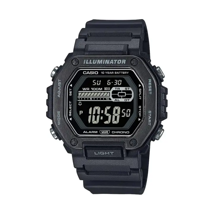 Reloj Casio MWD-110HB-1BVEF para hombre con correa de resina - 1