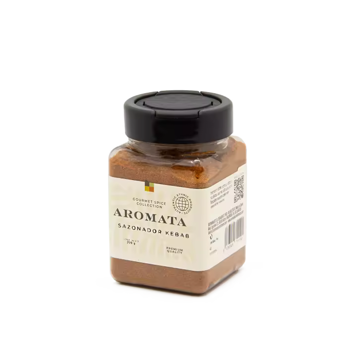 Sazonador Kebab de Aromata Condiments - Mezcla única de especias para transportarte a la cocina tradicional del Medio Oriente - 250 grs. - 1