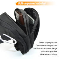 Bolsa De Múltiples Funciones Para Motocicleta MOTOCENTRIC Leg Bag De Hombro Para Exterior Resistente Al Agua De PU Oxford Con Cinturón De Cadera Para Ciclismo Y Senderismo - details 3