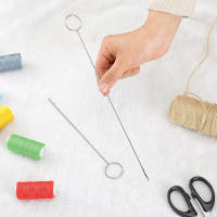Herramienta De Costura Con Gancho Y Enganche De Acero Inoxidable Para Tubos De Tela Correas Cinturones Y Bandas Herramienta De Tejer DIY - details 1