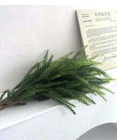Rama De Pino Artificial Ramas De Pino Falsas Plantas Imitación De Pino Norfolk Para DIY Corona Navidad Decoración Interior Hogar - details 5