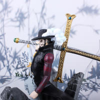 Figura De Acción One Piece 14CM Dracule Mihawk Batalla Decisiva Anime PVC Modelo Juguete Colección Adorno Regalo Para Fans - details 2