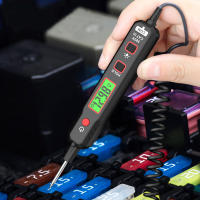 HT86A Detección De Voltaje De Coche 100V Pluma No Contacto Ajustable Prueba De Voltaje DC Con Retroiluminación Herramienta De Mantenimiento De Fallas Electrónicas - details 12