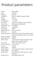 Reproductor De Radio Para Coche 1Din MP3 Bluetooth USB TypeC TF AUX Con Soporte Para Teléfono Multimedia In-Dash 12V - details 10