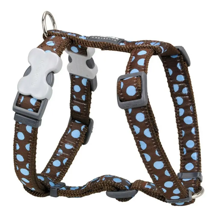 Arnés para Perro Red Dingo Style Lunares 46-76 cm - 1