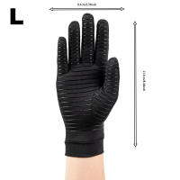 Guantes De Compresión De Cobre Para Artritis Negros Con Soporte De Muñeca No Eslipientes Para Hombres Y Mujeres Alivio Del Dolor De Rodilla Y Muñeca Guantes Para Mano - details 9