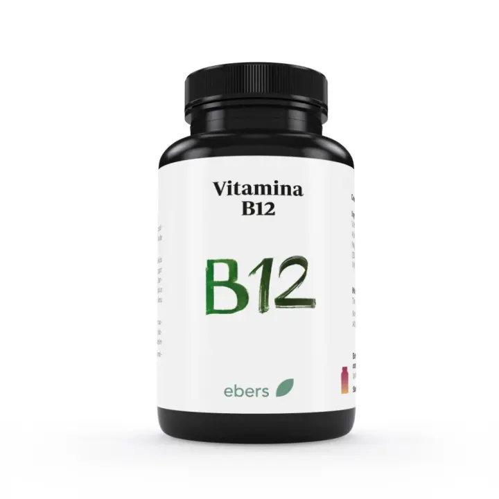 Vitamina B12 500g Ebers – Complemento Vegano, Sin Gluten ni Lactosa - 1