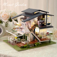 Puzzle 3D De Madera Para Niños Juguete Hecho a Mano DIY Pequeña Villa Jardín De Monet Regalo De San Valentín Para Novia - details 9